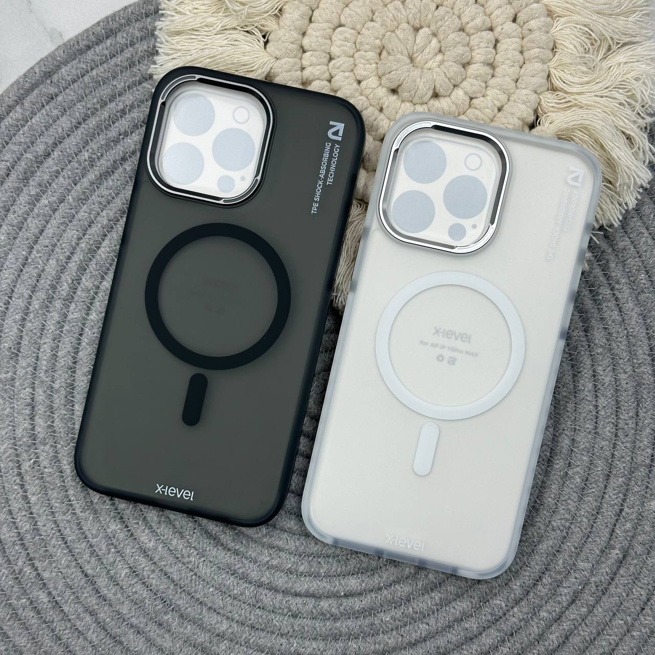 قاب X-Level Plain Sand Magsafe پشت مات ایکس لول آیفون Iphone